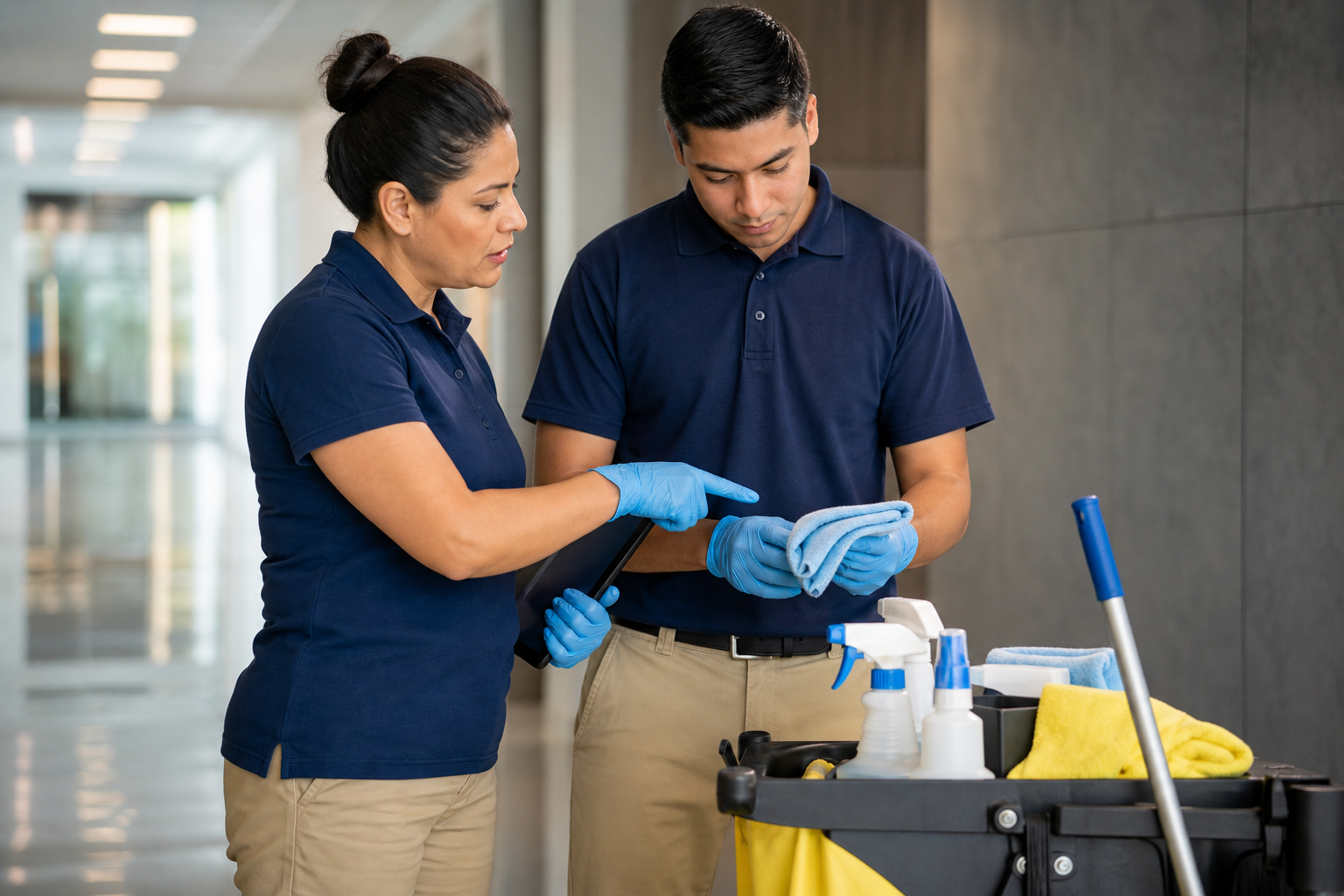 Seattle Premium facility team members working together