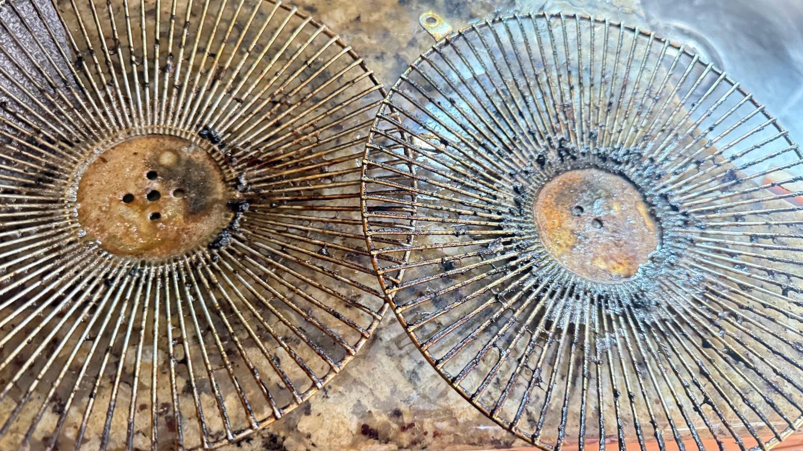 Carpet before professional cleaning